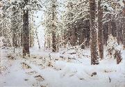 Ivan Shishkin Winter oil